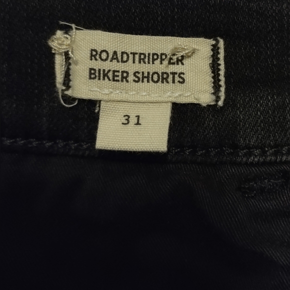 MADEWELL RoadTripper Biker Shorts Size 31, Black, Stretchy and Soft - Picture 8 of 13